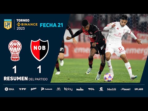 #TorneoBinance 2023 | Fecha 21 | resumen de Huracán - Newell's