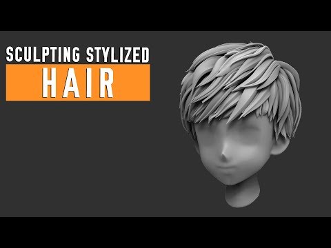 ZBrush - Stylized Hair