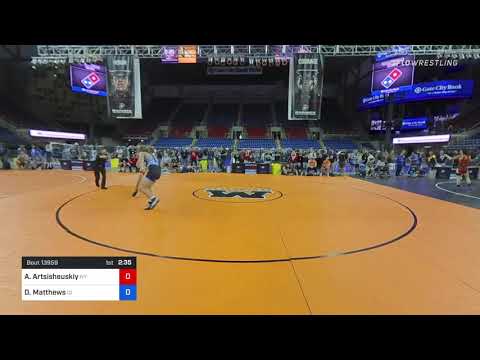 170 Lbs Consi Of 4 - Adrian Artsisheuskiy, New York Vs Derek Matthews, Idaho A639