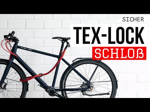 Flexibles & langes  TEX-LOCK Fahrradschloß | Besser als ABUS & Co ?