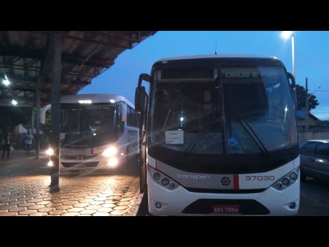 ônibus da transpen na rodoviária de Congonhinhas Paraná (1)