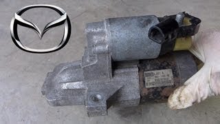Mazda 6 2.3L Starter Removal