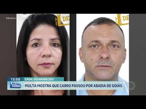 CASAL DESAPARECIDO: MULTA MOSTRA QUE CARRO PASSOU POR ABADIA DE GOIÁS