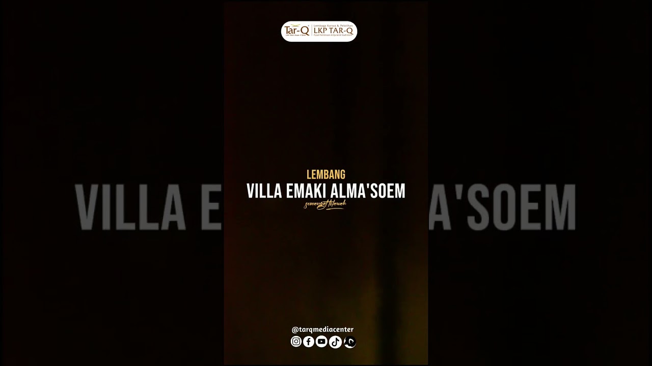 Pesantren Mulia Sinergi Fondation Tahsin bersama LKP Tar-Q