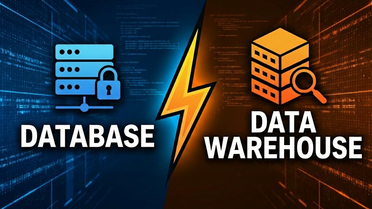 What is a Data Warehouse? (Database vs. Data Warehouse Explained)