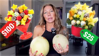 recreating a $100 edible arrangement for $25