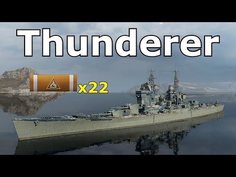 World of WarShips Thunderer - 4 Kills 274K Damage