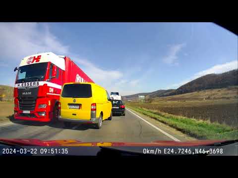 Accident pe DN13/ E60 intre Tigmandru si Chendu  #accidente #traffic #sosele #drumuri