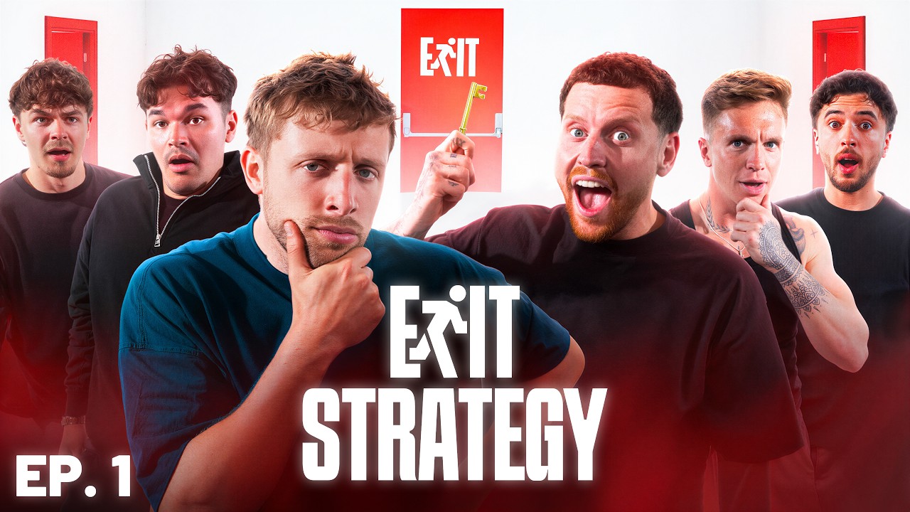 SIDEMEN £10,000 ESCAPE ROOM: EXIT STRATEGY EP. 1