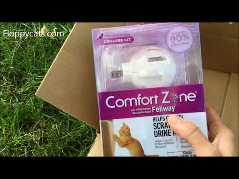 October Chewy influencer Shipment Comfort Zone with Feliway Cat Diffuser and Solid Gold SeaMeal