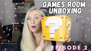 The Gamer Blonde - Unboxing The Games Room - Episode 2
