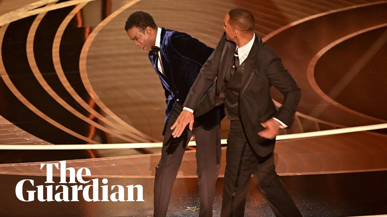 Watch the uncensored moment Will Smith smacks Chris Rock on stage at the Oscars, drops F-bomb thumnail