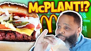 McDonald's McPlant Burger Review