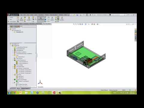 SOLIDWORKS Simulation – Electronic Cooling