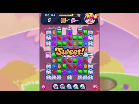 Candy Crush Saga LEVEL 595 (new version*)✔️