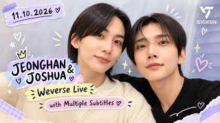 Download lagu All subtitle✨11Oct Jeonghan & Joshua full Weverse live mp3 Download lagu All subtitle✨11Oct Jeonghan & Joshua full Weverse live mp3