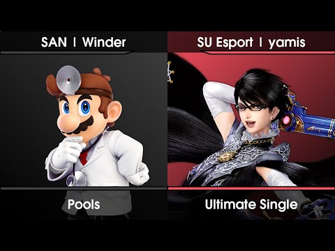 District #0 Pools - Winder (Dr. Mario) Vs. yamis (Bayonetta) SSBU Ultimate Tournament