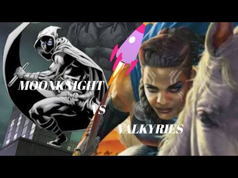 MOONKNIGHT Vs VALKYRIE || WHO IS POWERFUL || PRE APK || MARVEL FUTURE FIGHT