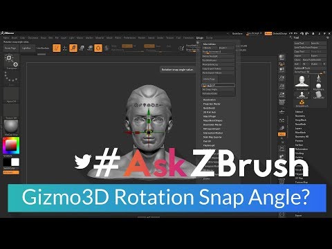 how to rotate light zbrush
