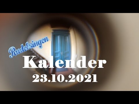 Der Mitsing-Kalender am 23.10.2021  - Tag 296
