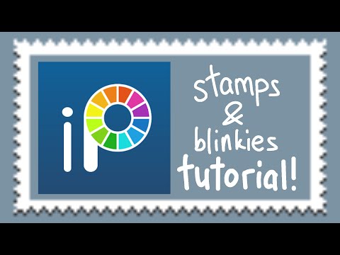 stamps and blinkies tutorial (ibispaint)