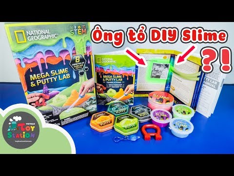 , title : 'Khám phá nguồn gốc của SLIME với bộ Mega Slime and Putty Lab ToyStation 262'