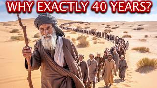 Why GOD Made Israel Walk 40 Years In The Desert (The Real Reason)