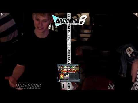 Arcamini6 - The Prince (Peach) VS CC (ICs) SSBM Losers Finals - Smash Melee