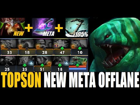 🔥 TOPSON TIDEHUNTER 7.31b 105% DAMAGE REDUCTION - CLASH NONSTOP!!🔥