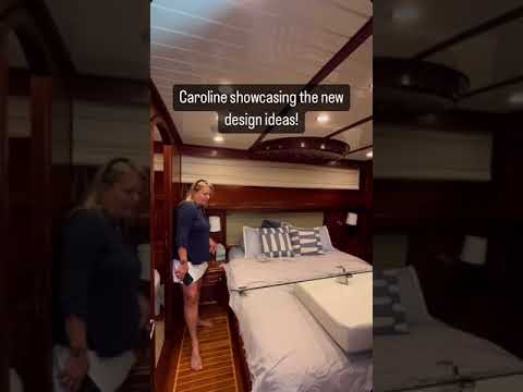 Yacht interior refit ALERT! #shorts #yachting #yachtlife #yachts #yachtmanagement #boatyard #marina