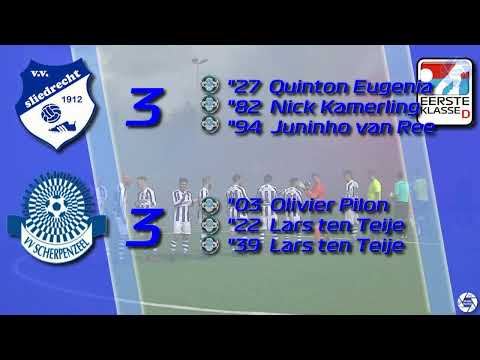 Samenvatting Sliedrecht  vs  Scherpenzeel