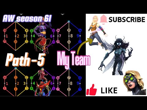 AW Path 5 Full Counter Showcase | MCOC Alliance War Season 61 | Perfect Counters & Strategy