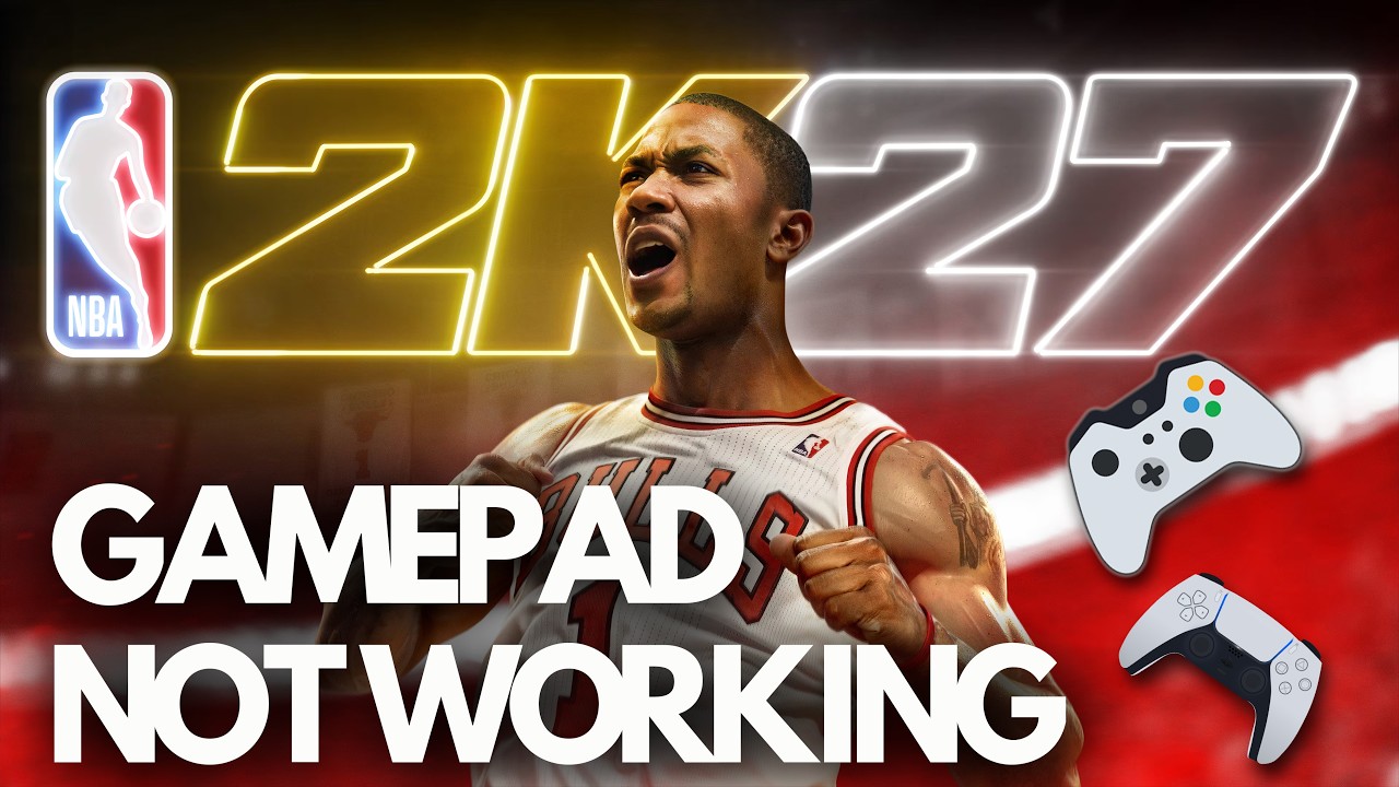 NBA 2K27 Gamepad/Controller Not Working /Not Detected Steam PC🎮