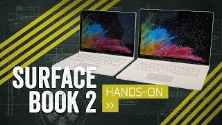 Surface Book 2 Hands-On: Now In Jumbo & Junior Sizes
