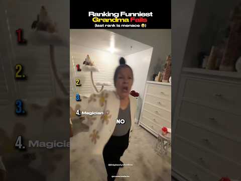 Ranking Funniest Grandma Fails #shorts #ranking #tiktok