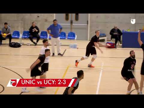Men Volleyball Highlights | Cyprus Universities Championship 2022-2023 | UNIC vs UCY