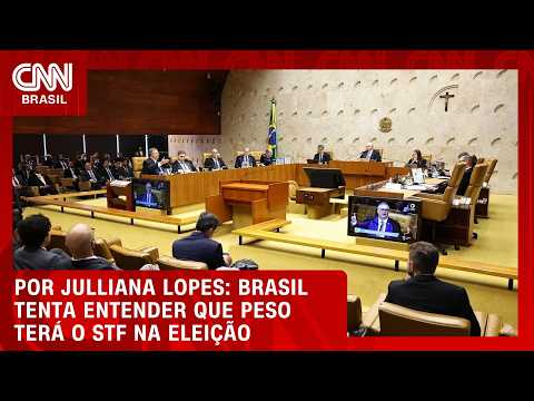Brasil tenta entender que peso terá o STF na eleição; veja a análise | HORA H