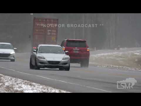 01-21-2022 Winton, NC - Snowy Travel Begins with Winter Storm