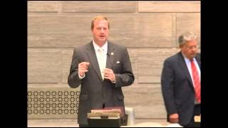 Senator Eric Schmitt (R-St. Louis) discusses tax cut effect on small businesses in Missouri