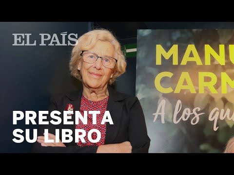 Manuela CARMENA en la presentación de su libro: "No tengo ninguna oferta" | Madrid