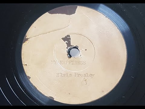 Elvis Presley 'My Happiness' Facsimile 1953 78 rpm