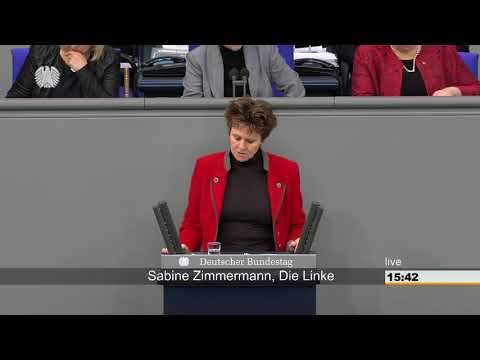 Sabine Zimmermann: Aktuelle Stunde zur wachsenden Gefahr der Altersarmut in… [Bundestag 15.02.2017]