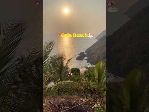 Sunset at the Most Beautiful Beach of Goa 🌅✨ #goa #trending #hidden gem