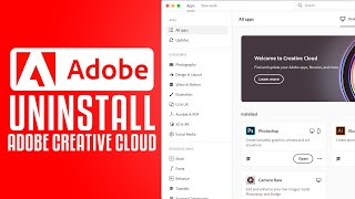 How To Uninstall Adobe Creative Cloud (2024) Easy & Fast