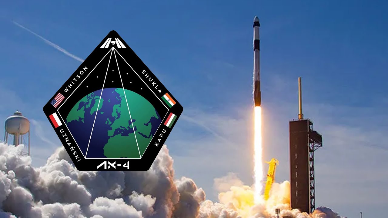 Watch live! SpaceX launches Ax-4 crew to International Space Station - YouTube
