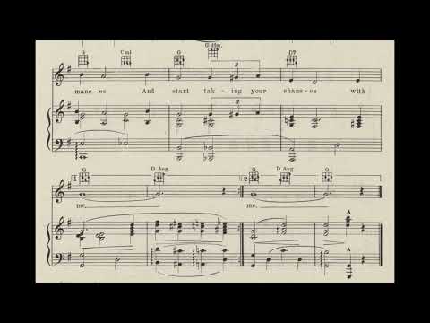 Scene from How's Chances by Irving Berlin