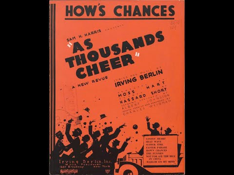 How's Chances lyrics by Irving Berlin