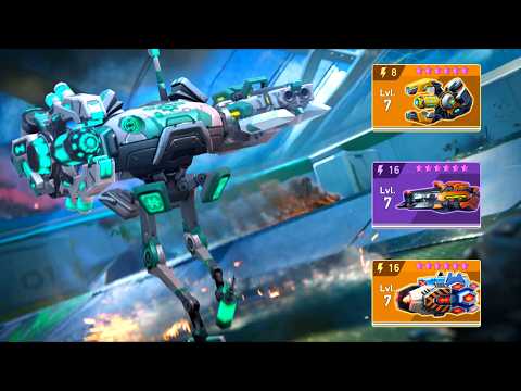 MD with Particle Beam 8, Ember Gun 16, Savant 16 - Mech Arena