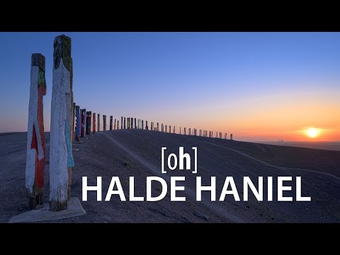 Halde Haniel zum Sonnenuntergang - gefilmt mit DJI Mini 2 und Nikon Z6