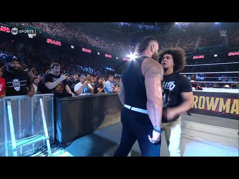 Braun Strowman Attacks Carlito - Raw 5/20/2024